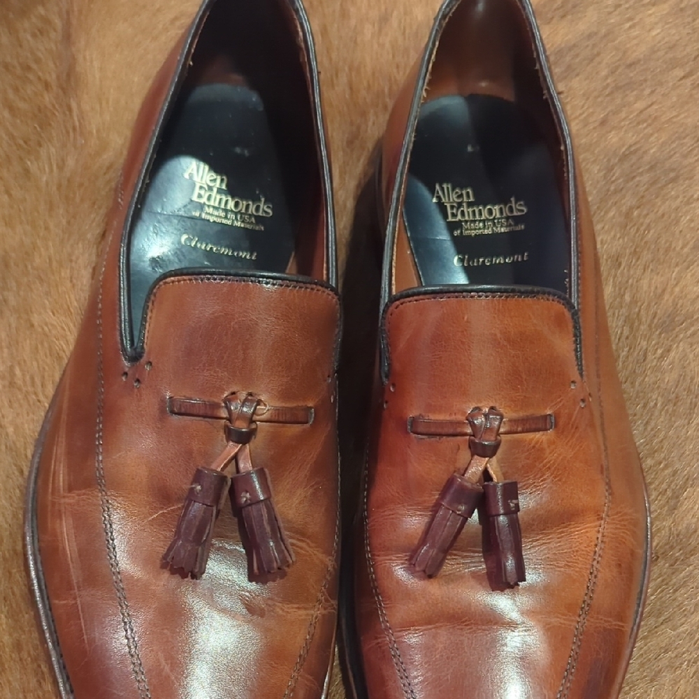 Allen Edmonds Men's Brown Leather Loafers